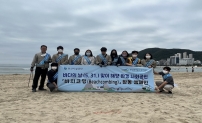 한마음스포츠센터사업소 바다의날 맞이 환경 사회공헌 「비치코밍(해양쓰레기줍기)」활동 개최